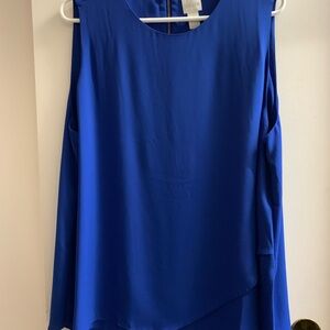 Chico's Royal Blue Sleeveless Blouse